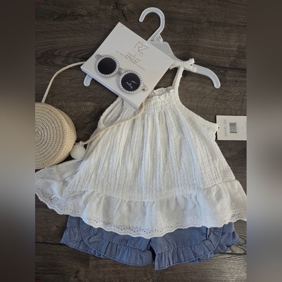 Girls Toddler 4pc Outfit By Rachel Zoe Size 2t NWT - Picture 4 of 5